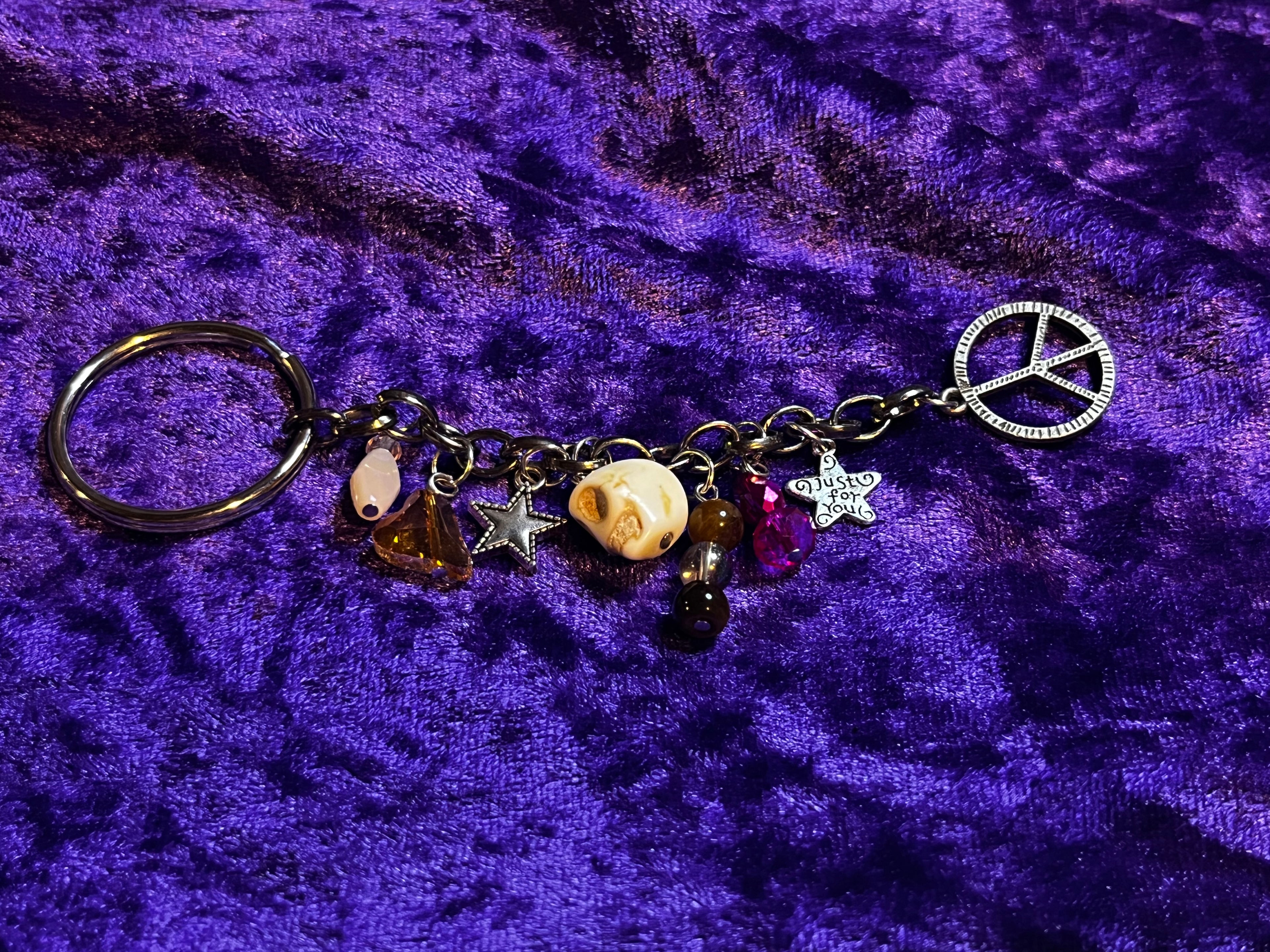 Intuitive Crystal Keychain