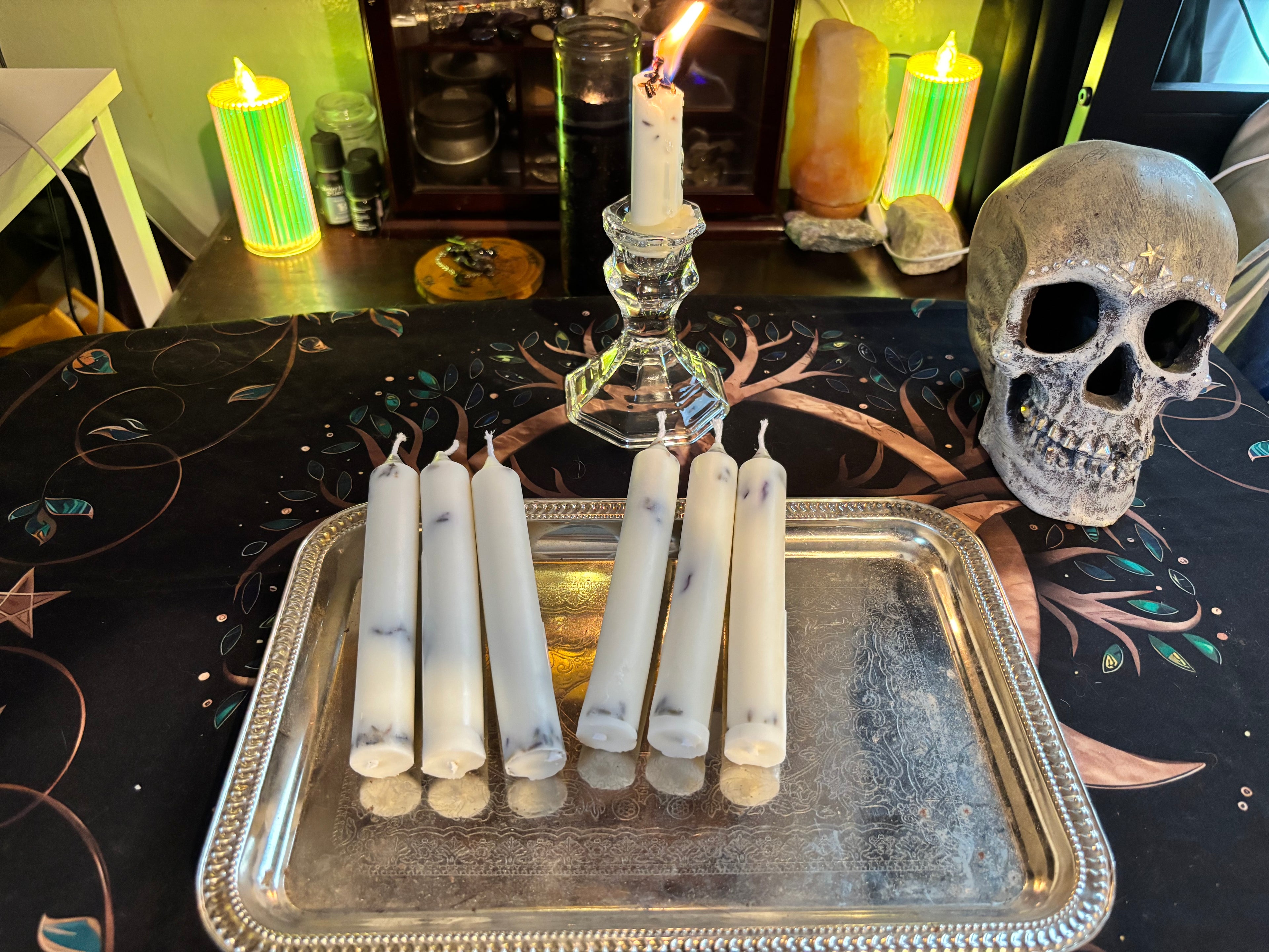🗝️Hekate’s Veil Unbound✨Third Eye & Crown Awakening Candle sets (6)