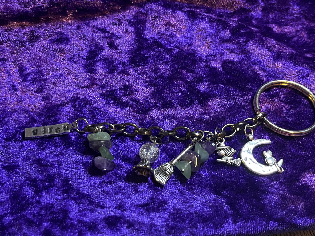 Intuitive Crystal Keychain