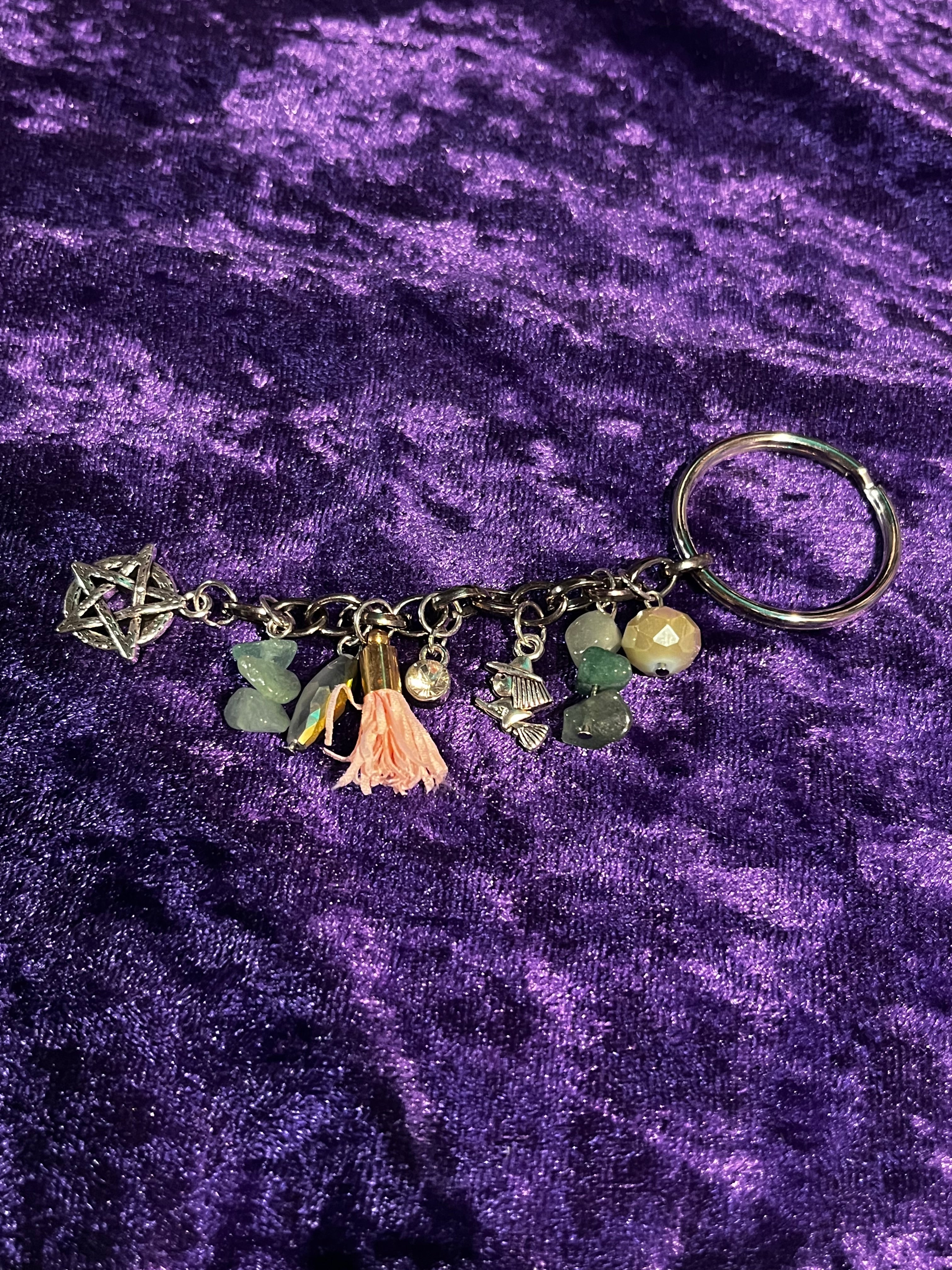 Intuitive Crystal Keychain