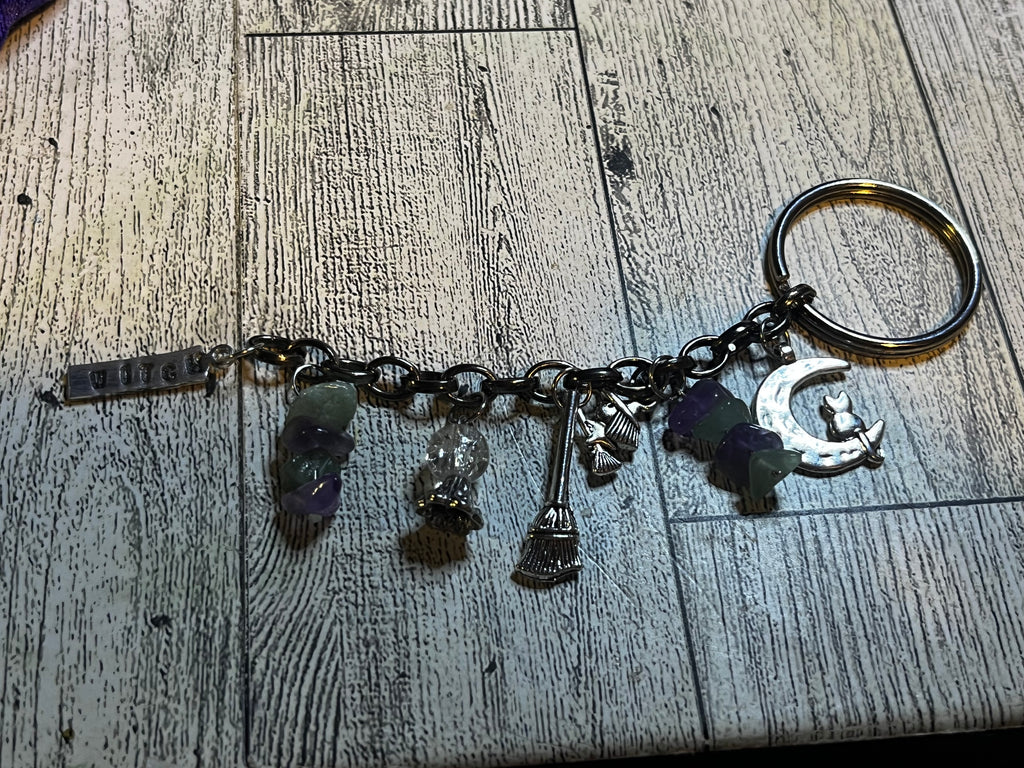 Intuitive Crystal Keychain